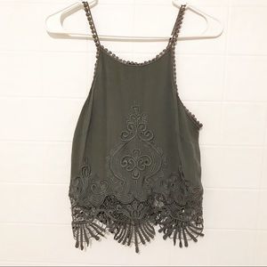 Rue21 Embroidered Tank